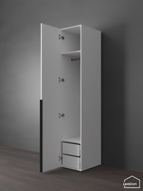Шкаф Linnea MHR-1-3 2050х400х510 (Белый-М 11.1.2) в Набережных Челнах - naberezhnye-chelny.mebel24.online | фото 5