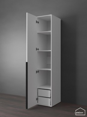 Шкаф Linnea MHR-1-3 2050х400х510 (Белый-М 11.1.2) в Набережных Челнах - naberezhnye-chelny.mebel24.online | фото 5