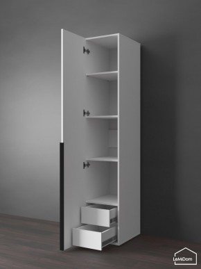 Шкаф Linnea MHR-1-3 2050х400х510 (Белый-М 11.1.2) в Набережных Челнах - naberezhnye-chelny.mebel24.online | фото 6