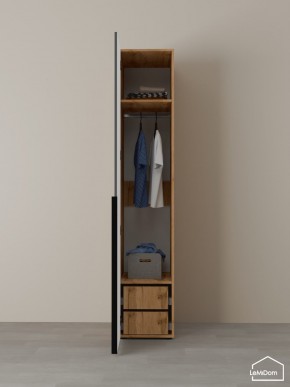 Шкаф Linnea MHR-1-3 2050х400х510 (ДВ-М 11.1.25) в Набережных Челнах - naberezhnye-chelny.mebel24.online | фото 5