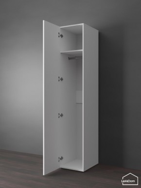 Шкаф Linnea MHR-1PO 2050х400х510 (Белый-М 11.1.1) в Набережных Челнах - naberezhnye-chelny.mebel24.online | фото 4