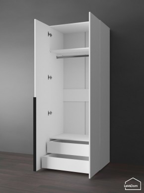 Шкаф Linnea MHR-2-3 2050х800х510 (Белый-М 11.1.2) в Набережных Челнах - naberezhnye-chelny.mebel24.online | фото 5
