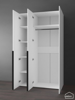Шкаф Linnea MHR-3-1 2050х1200х510 (Белый-М 11.1.2) в Набережных Челнах - naberezhnye-chelny.mebel24.online | фото 5