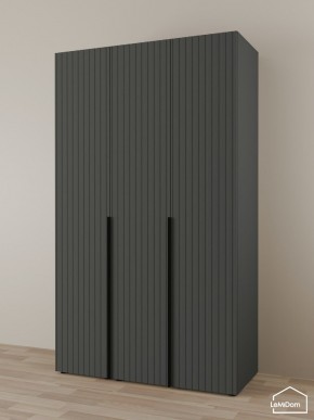 Шкаф Linnea MHR-3-1 2050х1200х510 (Графит-М 11.1.25) в Набережных Челнах - naberezhnye-chelny.mebel24.online | фото 1