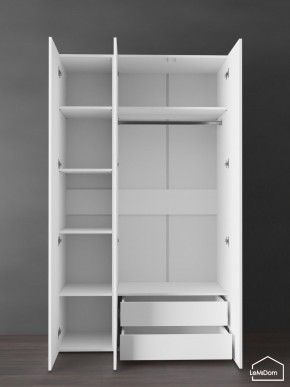 Шкаф Linnea MHR-3PO-2 2050х1200х510 (Белый-М 11.1.2) в Набережных Челнах - naberezhnye-chelny.mebel24.online | фото 5
