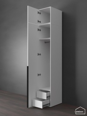 Шкаф с антресолью Linnea MHR-1A-3 2450х400х510 (Белый-М 11.1.2) в Набережных Челнах - naberezhnye-chelny.mebel24.online | фото 6