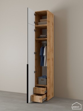 Шкаф с антресолью Linnea MHR-1A-3 2450х400х510 (ДВ-М 11.1.25) в Набережных Челнах - naberezhnye-chelny.mebel24.online | фото 5