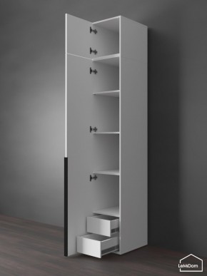 Шкаф с антресолью Linnea MHR-1A-4 2450х400х510 (Белый-М 11.1.2) в Набережных Челнах - naberezhnye-chelny.mebel24.online | фото 5