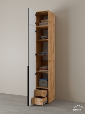 Шкаф с антресолью Linnea MHR-1A-4 2450х400х510 (ДВ-М 11.1.25) в Набережных Челнах - naberezhnye-chelny.mebel24.online | фото 5