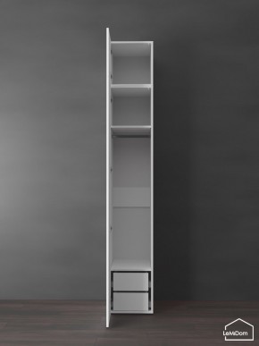 Шкаф с антресолью Linnea MHR-1POA-3 2450х400х510 (Белый-М 11.1.1) в Набережных Челнах - naberezhnye-chelny.mebel24.online | фото 5