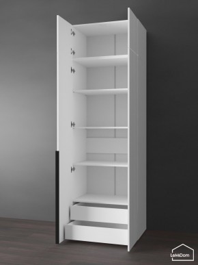 Шкаф с антресолью Linnea MHR-2A-4 2450х800х510 (Белый-М 11.1.2) в Набережных Челнах - naberezhnye-chelny.mebel24.online | фото 5