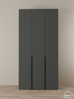 Шкаф с антресолью Linnea MHR-3A-1 2450х1200х510 (Графит-М 11.1.25) в Набережных Челнах - naberezhnye-chelny.mebel24.online | фото 1