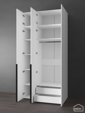 Шкаф с антресолью Linnea MHR-3A-2 2450х1200х510 (Белый-М 11.1.2) в Набережных Челнах - naberezhnye-chelny.mebel24.online | фото 5