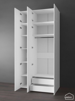 Шкаф с антресолью Linnea MHR-3POA-2 2450х1200х510 (Белый-М 11.1.1) в Набережных Челнах - naberezhnye-chelny.mebel24.online | фото 5