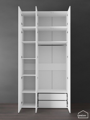 Шкаф с антресолью Linnea MHR-3POA-2 2450х1200х510 (Белый-М 11.1.1) в Набережных Челнах - naberezhnye-chelny.mebel24.online | фото 6