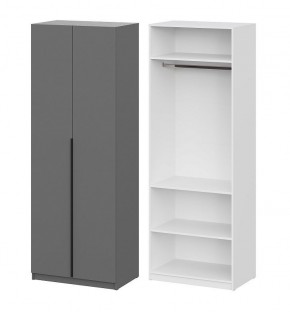 Шкаф ШК-5 + 2 полки (800) Графит серый в Набережных Челнах - naberezhnye-chelny.mebel24.online | фото