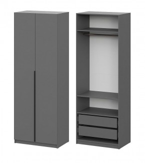 Шкаф ШК-5 + 2 полки + ящики (800) Графит в Набережных Челнах - naberezhnye-chelny.mebel24.online | фото 1