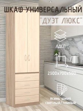 Шкаф универсальный Дуэт Люкс в Набережных Челнах - naberezhnye-chelny.mebel24.online | фото 5