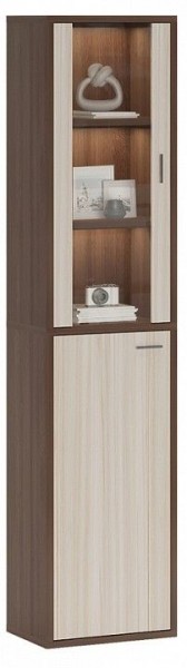Шкаф-витрина Домино СУ(ш1в2)+1ФГ+1ФС в Набережных Челнах - naberezhnye-chelny.mebel24.online | фото 2