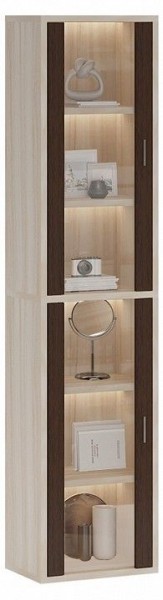 Шкаф-витрина Домино СУ(ш1в2)+2ФС в Набережных Челнах - naberezhnye-chelny.mebel24.online | фото 2