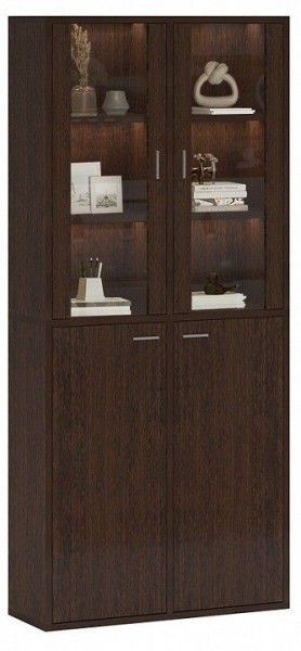 Шкаф-витрина Домино СУ(ш2в2)+2ФС+2ФГ в Набережных Челнах - naberezhnye-chelny.mebel24.online | фото 3