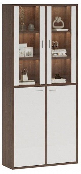 Шкаф-витрина Домино СУ(ш2в2)+2ФС+2ФГ в Набережных Челнах - naberezhnye-chelny.mebel24.online | фото 2