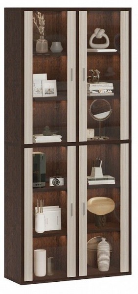 Шкаф-витрина Домино СУ(ш2в2)+4ФС в Набережных Челнах - naberezhnye-chelny.mebel24.online | фото 2