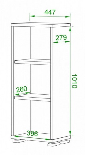 Стеллаж Домино ПУ-10-1 в Набережных Челнах - naberezhnye-chelny.mebel24.online | фото 2