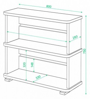 Стеллаж Домино СБ-25/2 в Набережных Челнах - naberezhnye-chelny.mebel24.online | фото 3