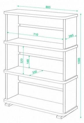 Стеллаж Домино СБ-25/3 в Набережных Челнах - naberezhnye-chelny.mebel24.online | фото 3