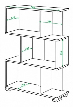 Стеллаж Домино СЛ-5-3 в Набережных Челнах - naberezhnye-chelny.mebel24.online | фото 2