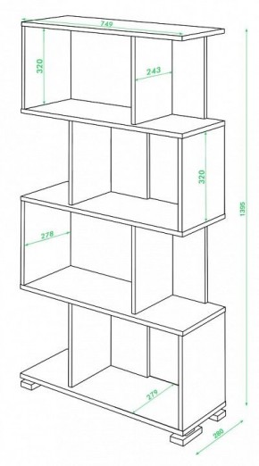 Стеллаж Домино СЛ-5-4 в Набережных Челнах - naberezhnye-chelny.mebel24.online | фото 2