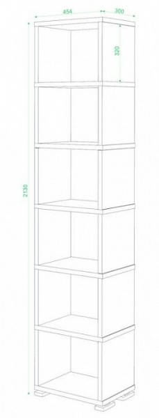 Стеллаж-колонка СБ-15/6 в Набережных Челнах - naberezhnye-chelny.mebel24.online | фото 2