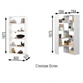 Стеллаж Остин в Набережных Челнах - naberezhnye-chelny.mebel24.online | фото 2