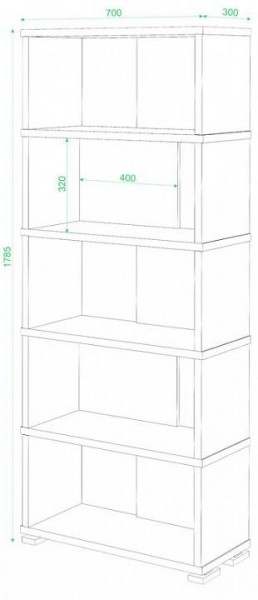 Стеллаж СБ-10/5 в Набережных Челнах - naberezhnye-chelny.mebel24.online | фото 2