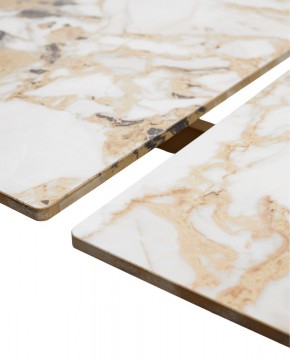 Стол ACERRA NEW 160 GLOSS GRAND JADE SOLID CERAMIC/ каркас цвета шампань, ®DISAUR в Набережных Челнах - naberezhnye-chelny.mebel24.online | фото 8