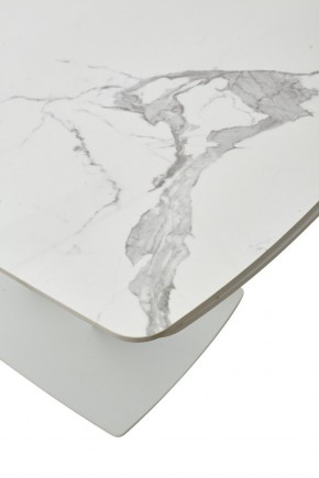 Стол ALATRI 120 GLOSS STATUARIO WHITE SOLID CERAMIC / WHITE, ®DISAUR в Набережных Челнах - naberezhnye-chelny.mebel24.online | фото 10