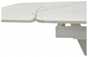 Стол ALATRI 120 GLOSS STATUARIO WHITE SOLID CERAMIC / WHITE, ®DISAUR в Набережных Челнах - naberezhnye-chelny.mebel24.online | фото 3