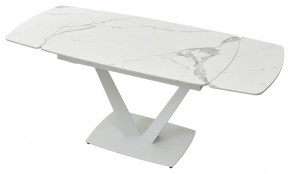 Стол ALATRI 120 GLOSS STATUARIO WHITE SOLID CERAMIC / WHITE, ®DISAUR в Набережных Челнах - naberezhnye-chelny.mebel24.online | фото 6