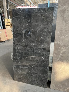 Стол ALES 180 BLACK GRAVE SOLID CERAMIC, керамика / бронзовый, ®DISAUR в Набережных Челнах - naberezhnye-chelny.mebel24.online | фото 3