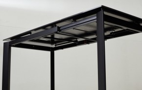 Стол CORNER 120 MATT BLACK MARBLE SOLID CERAMIC / BLACK, ®DISAUR в Набережных Челнах - naberezhnye-chelny.mebel24.online | фото 2