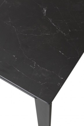 Стол CORNER 120 MATT BLACK MARBLE SOLID CERAMIC / BLACK, ®DISAUR в Набережных Челнах - naberezhnye-chelny.mebel24.online | фото 5