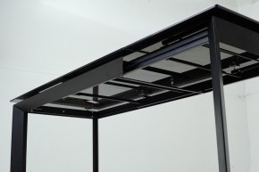 Стол CREMONA 140 KL-99 Белый мрамор матовый, итальянская керамика / черный каркас, ®DISAUR в Набережных Челнах - naberezhnye-chelny.mebel24.online | фото 13