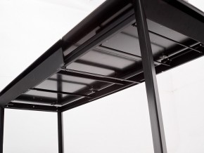 Стол CREMONA 140 MATTE STATUARIO Белый мрамор матовый, керамика/ черный каркас, ®DISAUR в Набережных Челнах - naberezhnye-chelny.mebel24.online | фото 7