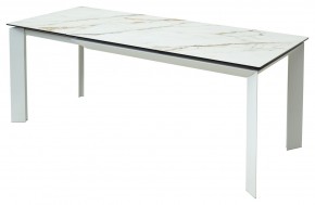 Стол CREMONA 160 KL-188 Контрастный мрамор / белый каркас, ®DISAUR в Набережных Челнах - naberezhnye-chelny.mebel24.online | фото 3