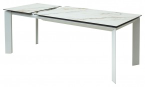 Стол CREMONA 160 KL-188 Контрастный мрамор / белый каркас, ®DISAUR в Набережных Челнах - naberezhnye-chelny.mebel24.online | фото 6