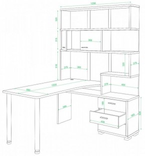 Стол компьютерный Домино СР-420/150 в Набережных Челнах - naberezhnye-chelny.mebel24.online | фото 2