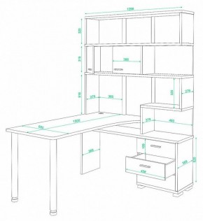 Стол компьютерный Домино СР-420/150 в Набережных Челнах - naberezhnye-chelny.mebel24.online | фото 2