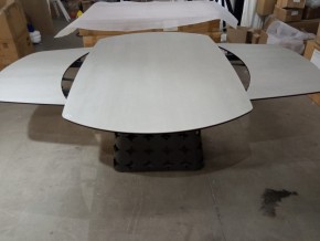 Стол LORENS 150 TL-58 поворотная система раскладки, испанская керамика / Темно-серый, ®DISAUR в Набережных Челнах - naberezhnye-chelny.mebel24.online | фото 2
