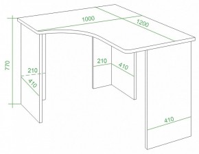 Стол письменный Домино Lite СКЛ-Угл120 в Набережных Челнах - naberezhnye-chelny.mebel24.online | фото 3